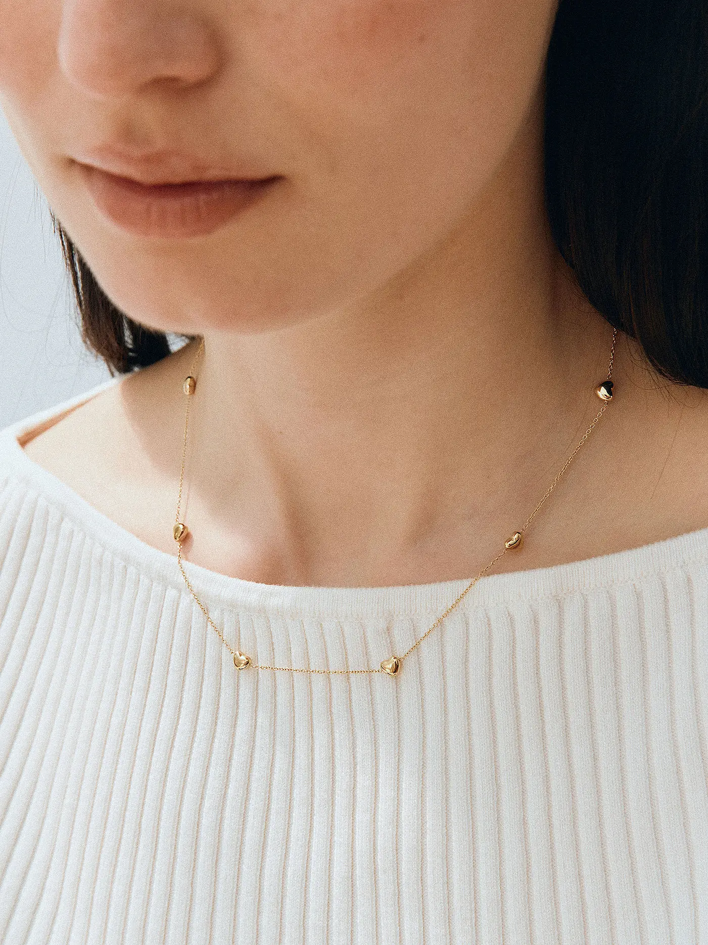 EDBLAD | Halskette BARLEY NECKLACE MULTI Gold | 